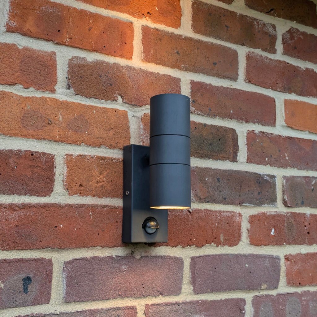 Installing outdoor garden lights